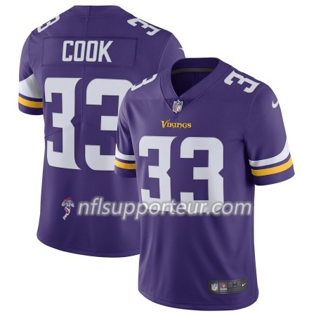 Maillot Homme Minnesota Vikings Dalvin Cook 33 Nike Pourpre